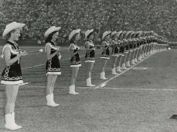 e2k's 49ers entertainment tradition begins. 1948 49ers Majorettes. The first NFL female performing group.