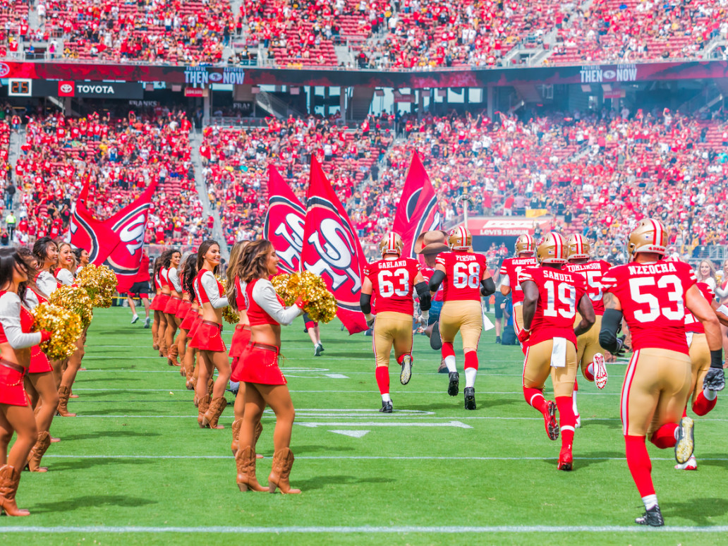 San Francisco 49ers and E2K Events and Entertainment